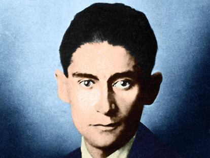 Franz Kafka, en una fotografía tomada en la primera década del siglo XX.