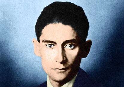 Franz Kafka, en una fotografía tomada en la primera década del siglo XX.