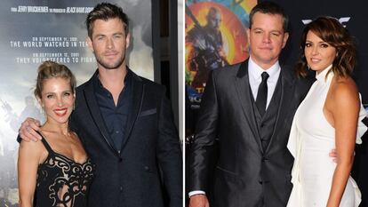 Los actores Elsa Pataky y Chris Hemsworth son vistos a menudo junto a Matt Damon y Luciana Barroso. De hecho, el intérprete de 'Jason Bourne' y su esposa se fueron a vivir a Australia por recomendación de la pareja y en la actualidad pasan muchas vacaciones y momentos juntos.