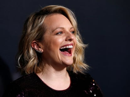 Elisabeth Moss, en febrero de 2020.