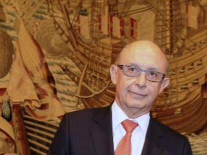 El ministro de Hacienda, Cristóbal Montoro, en una imagen de archivo.