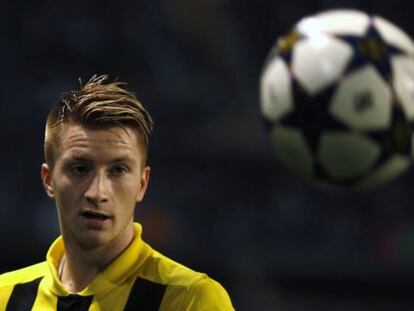 Reus, en la Champions contra el M&aacute;laga.