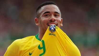 Gabriel Jesus abriu o placar.