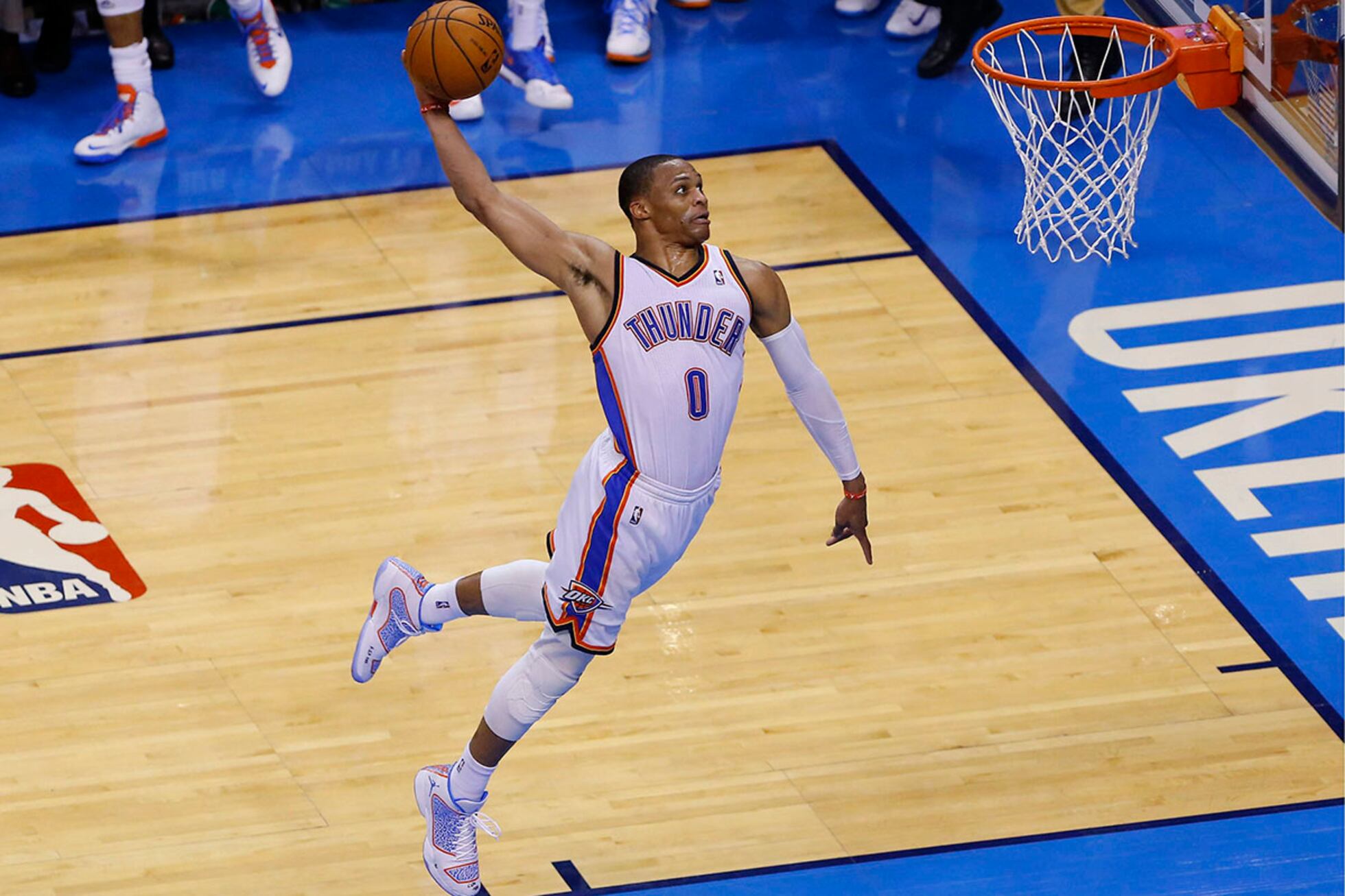 Pues Russell Westbrook ya tiene su propio arcoíris😂 (aunque en Sonics no  llegó a jugar, pero si que fue elegido en el Draft por ellos) (🎨via  @BenjayCreates), image size:1960x1307