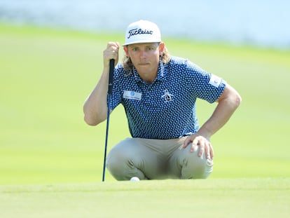 El golfista Cameron Smith, durante la tercera ronda del Tour Championship, en el East Lake Golf Club (Atlanta), el 27 de agosto.