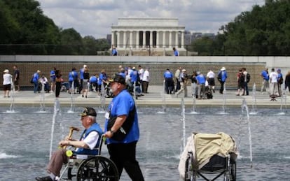 Encuentro de veteranos de guerra en Washington DC.