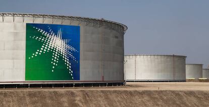 Refinería de Aramco en Abqaiq, Arabia Saudí.