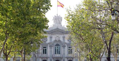 Sede del Tribunal Supremo, en Madrid.