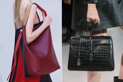 Bolso de Philo para Celine VS bolso de Slimane para Celine.