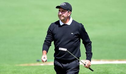 José María Olazabal, en Augusta.