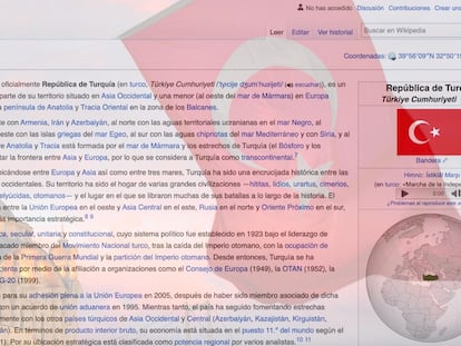 Artículo sobre Turquía en es.wikipedia.org.