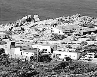 Instalaciones del Club Mediterranée en el Cap de Creus.