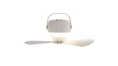 Ventilador de techo con luz para campings y caravanas de Leroy Merlin