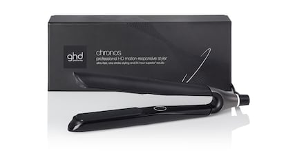 La plancha de pelo GHD tiene un diseño compacto y elegante pensado para el uso diario.