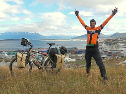 La ciudad más austral del mundo marcó el final del viaje y del proyecto Today, you can! (http://today-you-can.com), después de después de 20 meses, 18 países recorridos y casi 34.000 kilómetros sobre la bici.