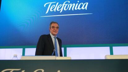 César Alierta, presidente de Telefónica.