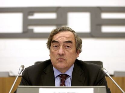 Juan Rosell, presidente de la CEOE