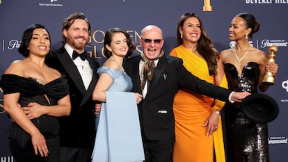 Adriana Paz, Edgar Ramirez, Selena Gomez, Jacques Audiard, Karla Sofia Gascon et Zoe Saldana