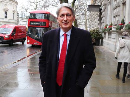 Philip Hammond, en Londres.