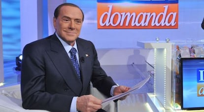 El ex primer ministro Berlusconi, el pasado 13 de enero.