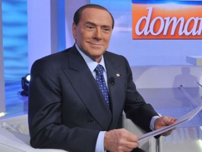 El ex primer ministro Berlusconi, el pasado 13 de enero.