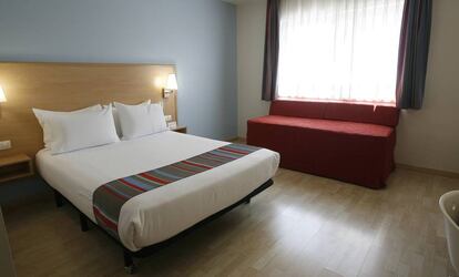 Habitación del Travelodge Torrelaguna, en Madrid.