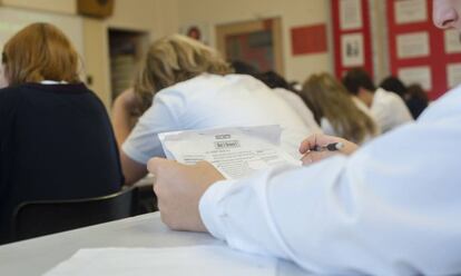 Escuela de secundaria en Gales (Reino Unido). 