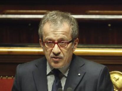 El ministro del Interior de Italia, Roberto Maroni.