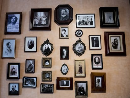 Detalle de la Casa Museo de la escritora Emilia Pardo Bazán en A Coruña.