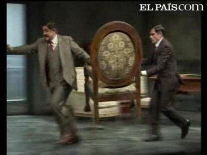 Imágenes del montaje 'El arte de la comedia', de Eduardo de Filippo