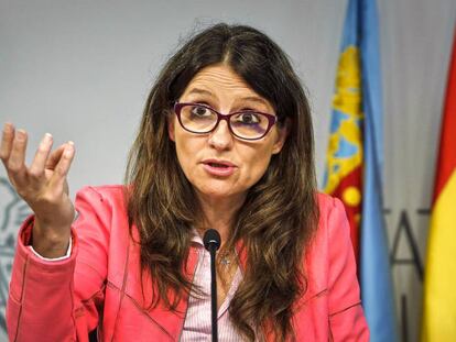 La vicepresidenta del Consell, M&oacute;nica Oltra.
 