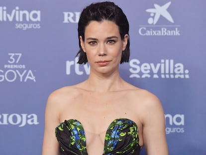 Laia Costa, ganadora del Goya a mejor actriz por 'Cinco lobitos'.