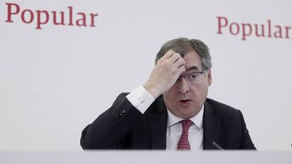 El consejero delegado del Banco Popular, Ignacio Sánchez-Asiaín.