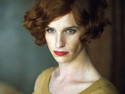 Redmayne, como Lili Elbe.