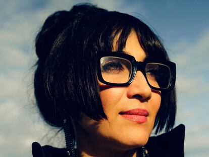 La directora iraní Mitra Farahani, en su paso por el festival de cine de Gijón.