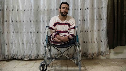 El yihadista ceutí Zuhair Ahmed Ahmed, en la cárcel Hasaka (Siria), en 2021.