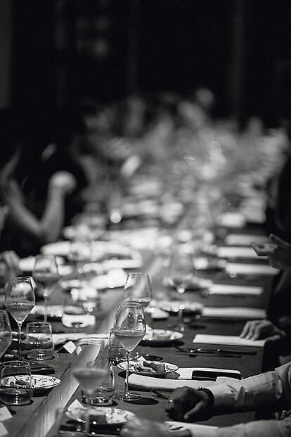 Mesa de la cena. 