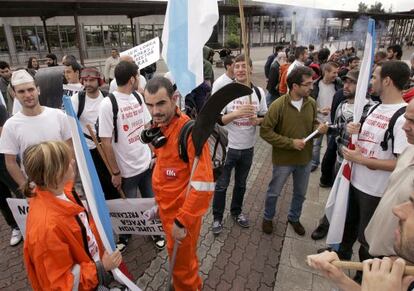 Imagen de las protestas