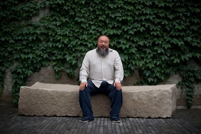 El artista chino Ai Weiwei, en una imagen del pasado junio en Pek&iacute;n.