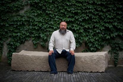 El artista chino Ai Weiwei, en una imagen del pasado junio en Pek&iacute;n.