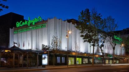 Centro de El Corte Ingl&eacute;s en la calle Serrano de Madrid.