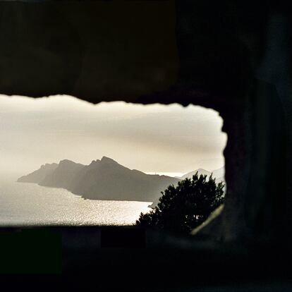 'Vista de Portman'. Batería de Cenizas, Campo de Cartagena.