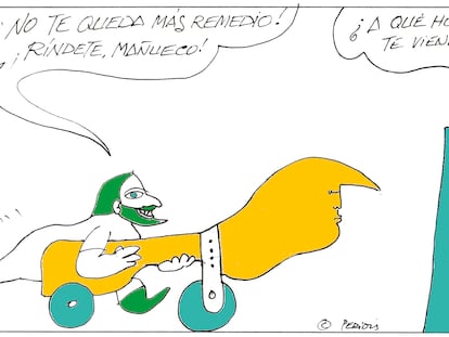 Peridis: “¡Ríndete. Mañueco!”