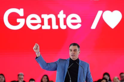 El secretario general del PSOE y presidente del Gobierno, Pedro Sánchez.