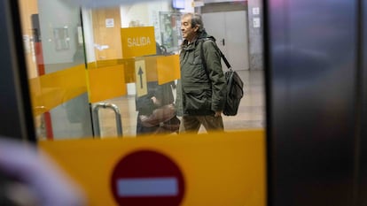 El exvicepresidente del Gobierno de España, exministro y expresidente de Asturias, Francisco Álvarez-Cascos, a su llegada a la Audiencia Provincial de Oviedo.