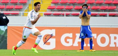 Antuna, en un partido de la selección sub 20.