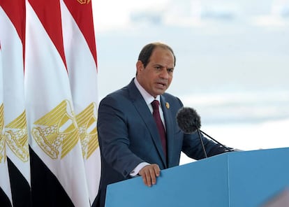 El presidente de Egipto, Abdel Fatah al Sisi.