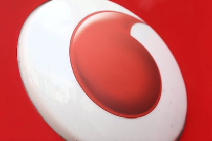 Logo de Vodafone.