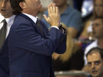 El entrenador del Barcelona, Xavi Pascual.