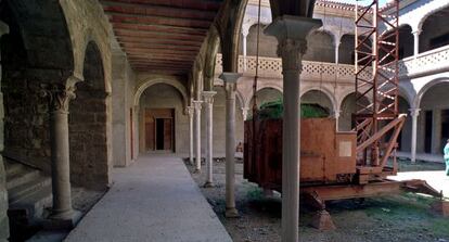 Obras en el palacio de Los Cobos, en &Uacute;beda.